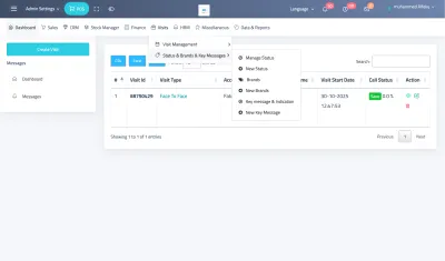 برنامج إدارة المبيعات وزيارات المناديب